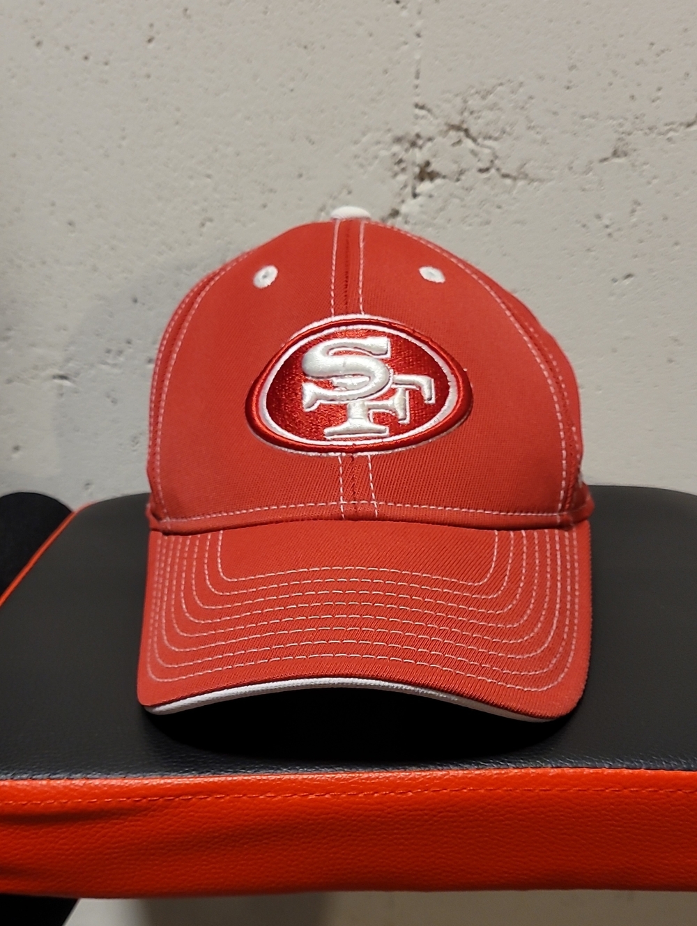 Reebok Red San Francisco 49ers Embroidered Logo Baseball Cap